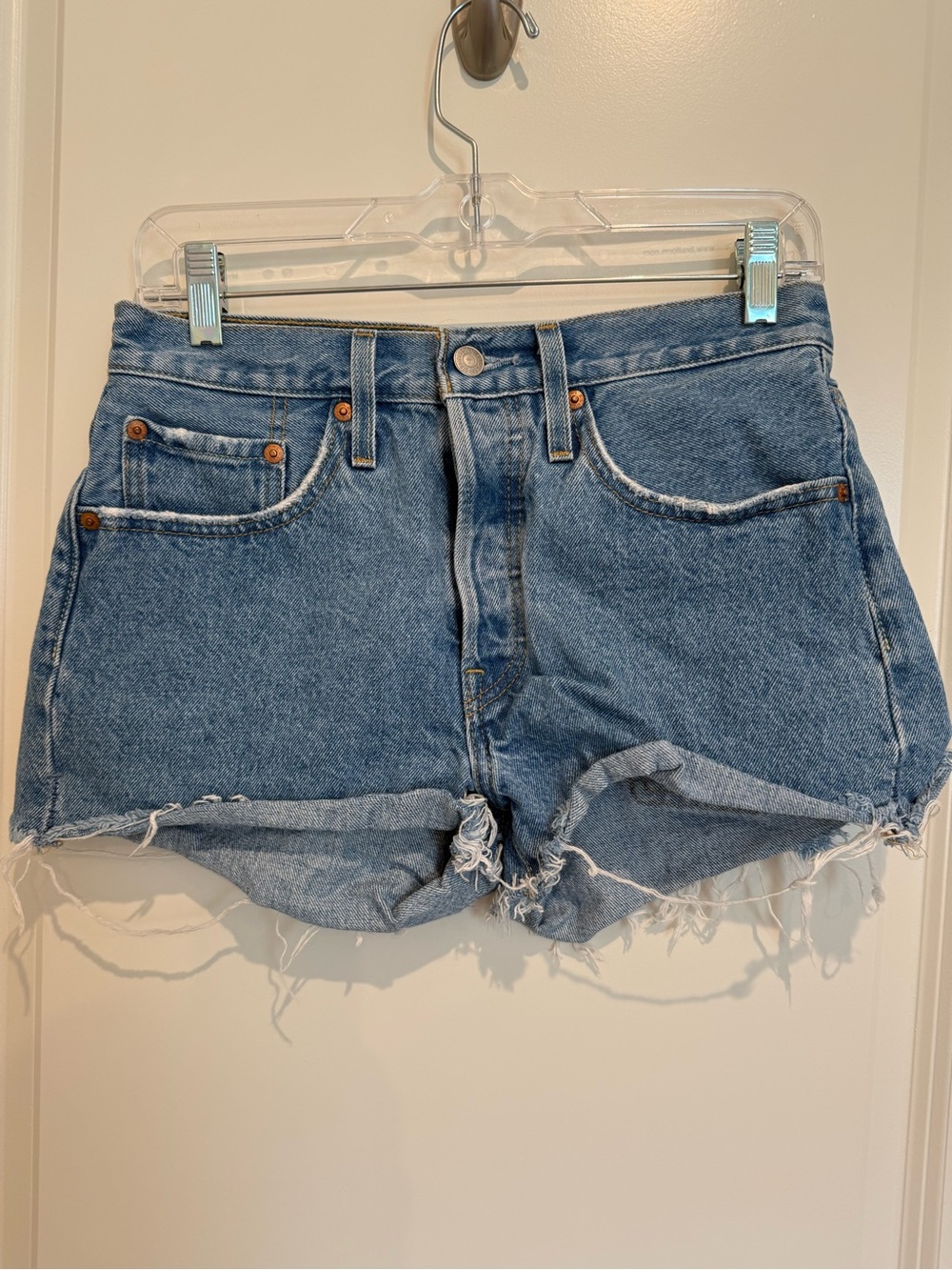 Levi’s Women's Blue Denim Cutoff Shorts